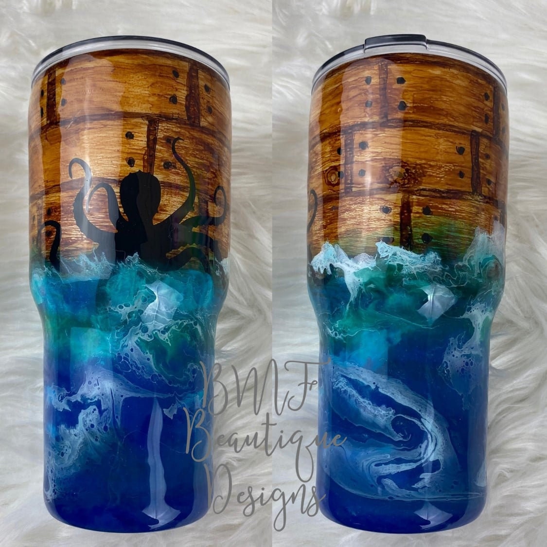 Shipwreck Kraken 30oz Custom Tumbler Cup Ready to Ship Etsy