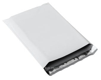 400 14.5x19 White Poly Mailers Shipping Envelopes Self Sealing Bags 2.5 MIL 400 14.5x19 White Poly Mailers Shipping Envelopes Self Sealing Bags 2.5 MIL
