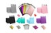 6''x9'' Colors Poly Bubble Mailers, Colors Padded Shipping Mailing Envelopes 