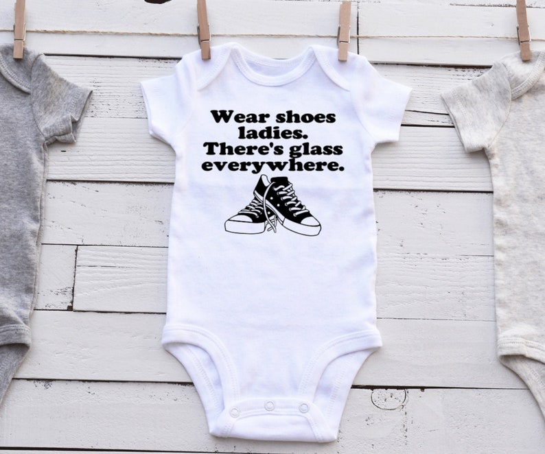 Wear shoes ladies kamala harris onesie there/'s glass everywhere baby onesie glass ceiling onesie