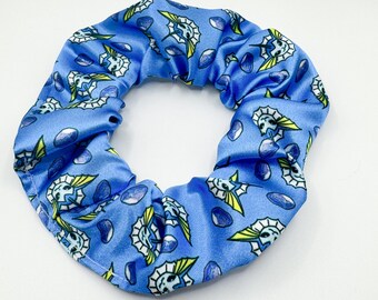 Poke Eeve Vapor Evolution Evelutions Pocket Monster Scrunchie