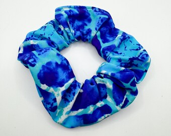 Ocean Water Tricot Scrunchie