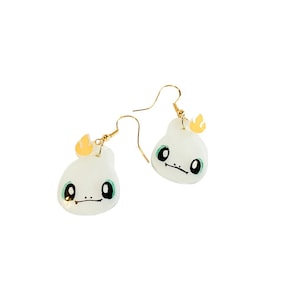 Char GLOW Dangle Earrings