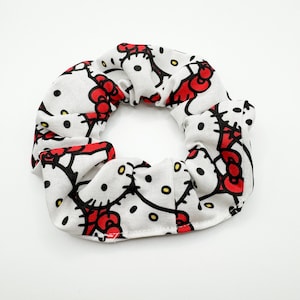 Hello Cat Kitty Hair Scrunchie
