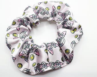 Poke Eeve Sylve Evolution Evelutions Pocket Monster Scrunchie