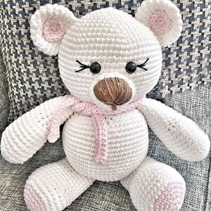 Crochet Bear Toy, Girl Bear Toy, Boy Bear Toy, Handmade Stuffed Animals, Amigurumi Toys, Decorative Doll, Stuffed doll, Handmade Doll
