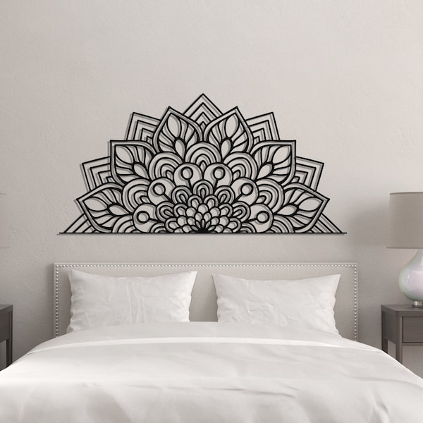 Mandala Headboard Etsy