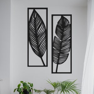 Botanische bloemen Wall Decor Svg Laser Cut File, Dxf File, Home Decor, plasma cut file, Wall Hangings, Svg File,