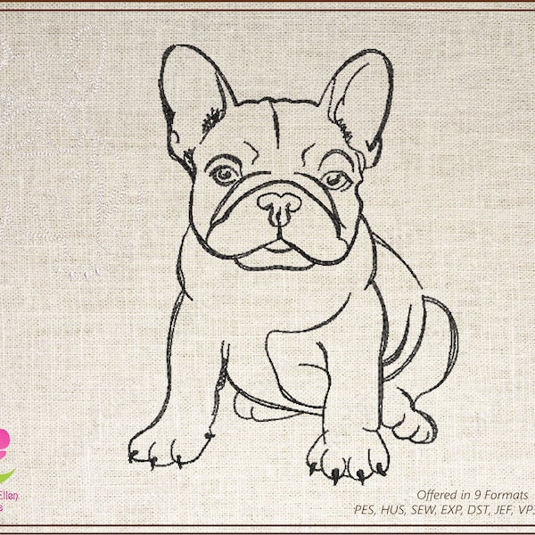 Bulldog Knitting Pattern Etsy