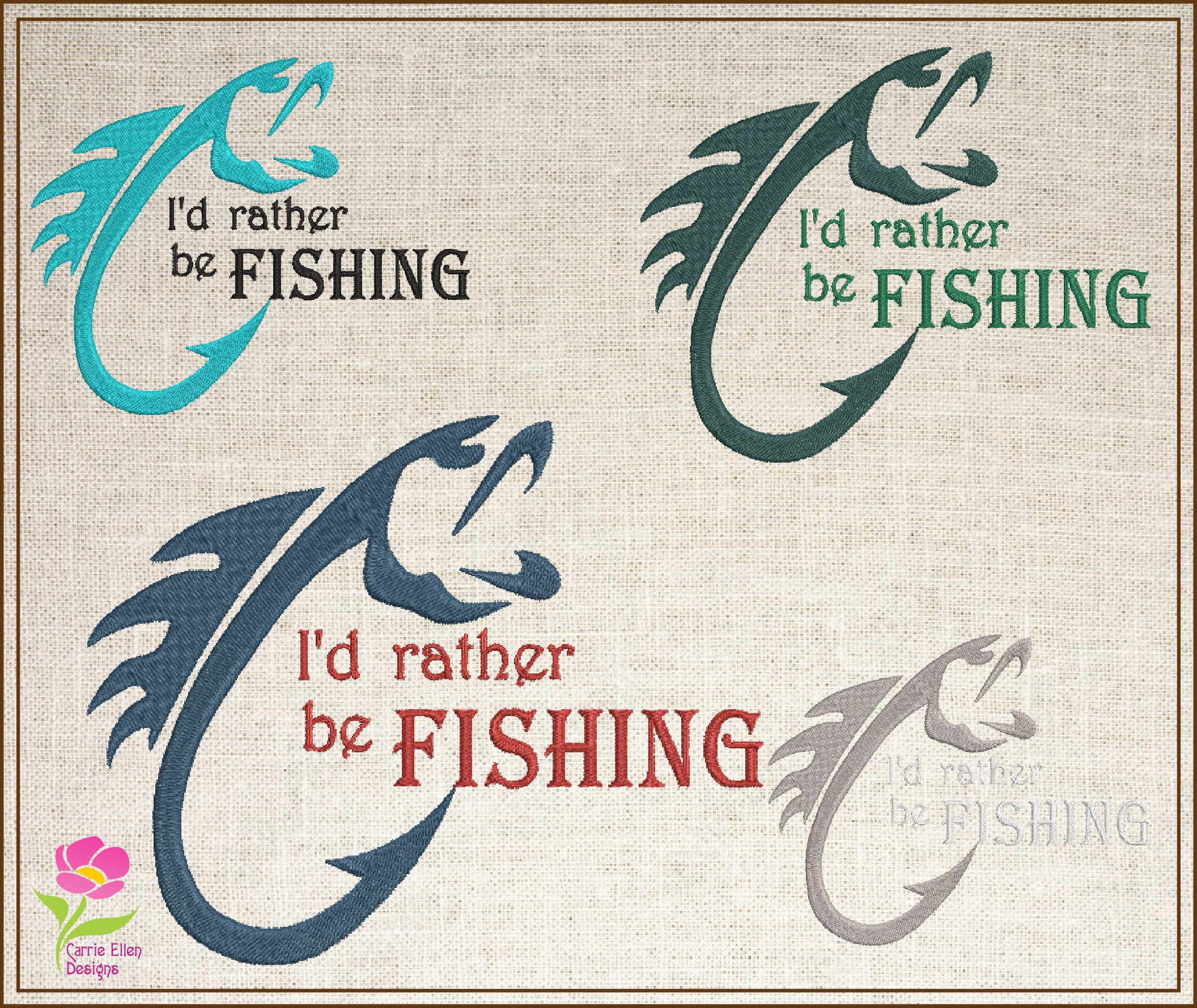 Id Rather Be Fishing 