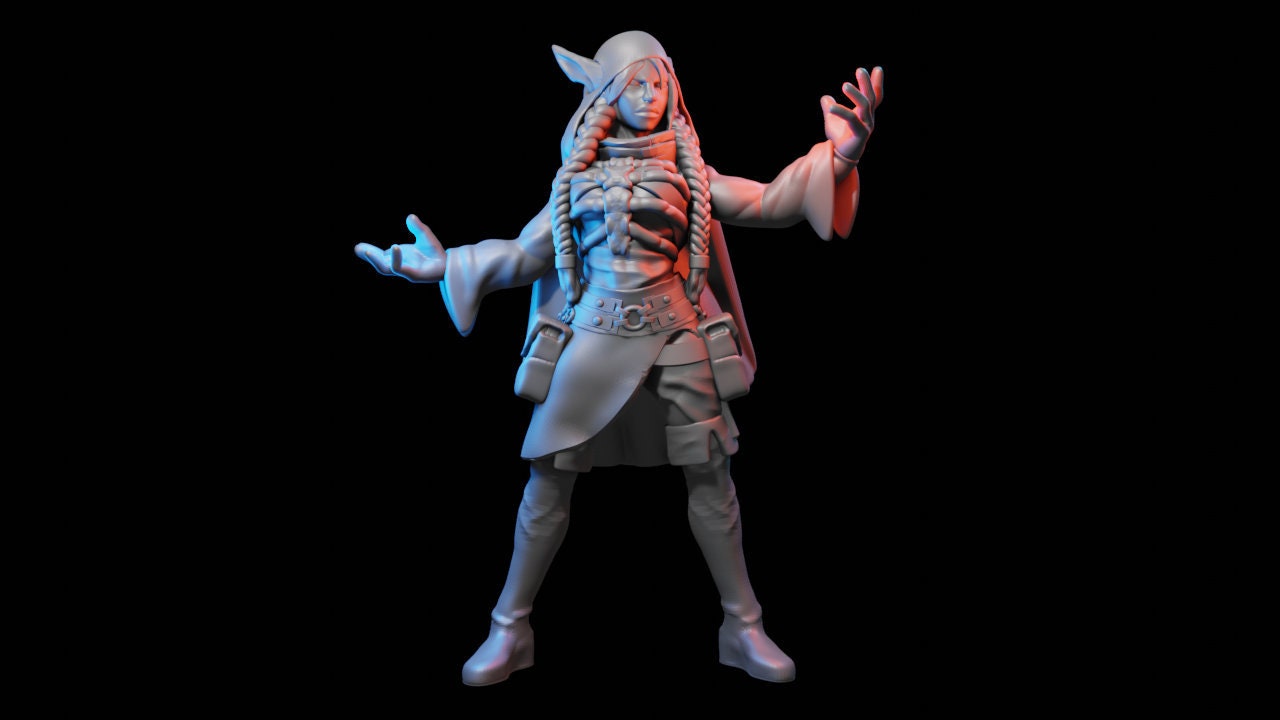 Drow Female Sorcerer