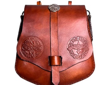 Classic Handcrafted Leather Sporran – Highland & Medieval Wear