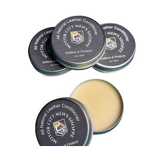 All Natural Leather Conditioner | 2oz Tin