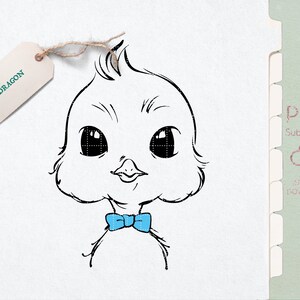 Ostern Küken Baby Junge PNG | Kinder Ostern PNG |  Süßes Baby Küken Ostern PNG Sublimation