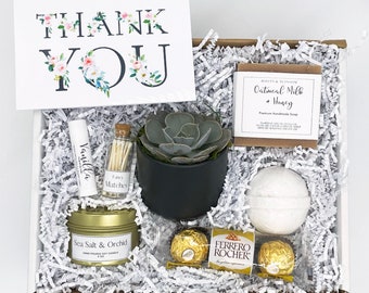 Thank You Gift - Thank You Gift For Friend - Thank You Gift Box - Thank You Gift For Teacher- Thank You Gift Coworker- Appreciation