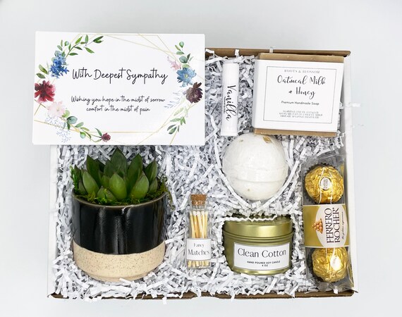 Sympathy Gift Sympathy Gift Box Sorry For Your Loss With Etsy