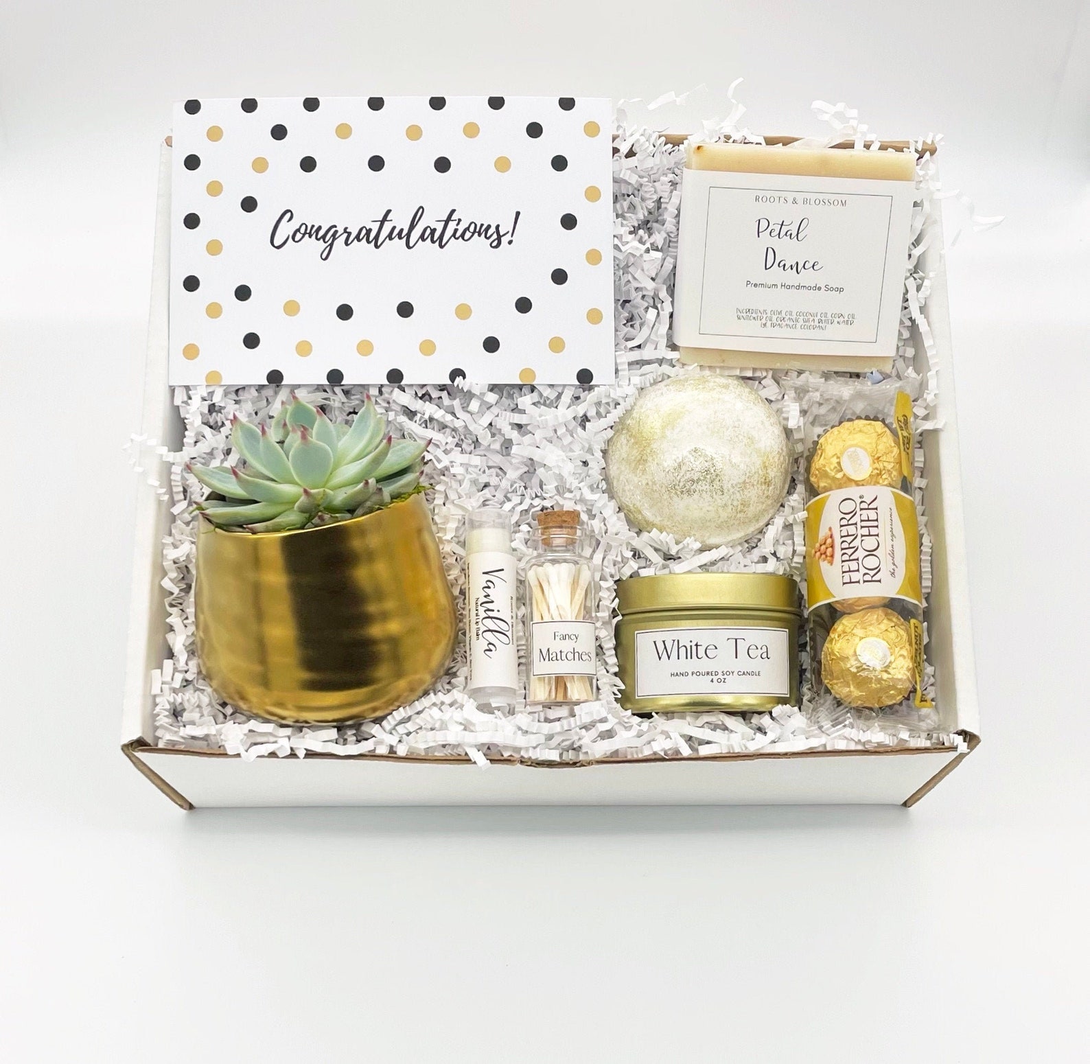 Congratulations Gift Set Personalized Congrats Gift Box Etsy
