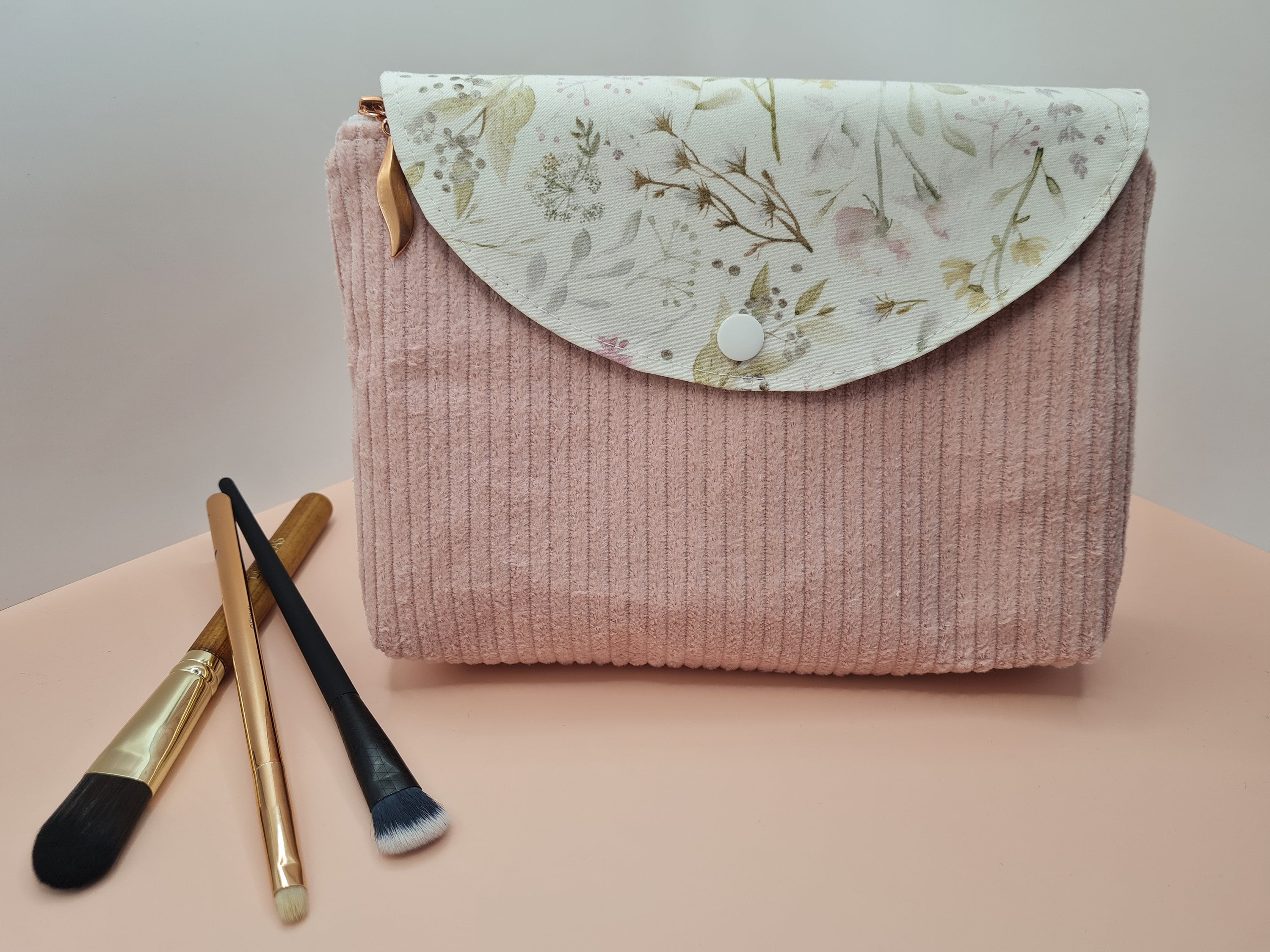 Kulturbeutel Schminktasche Mit Pinselfach Kosmetiktasche Mit