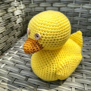 Quack the Duck Crochet Pattern. PDF Download.