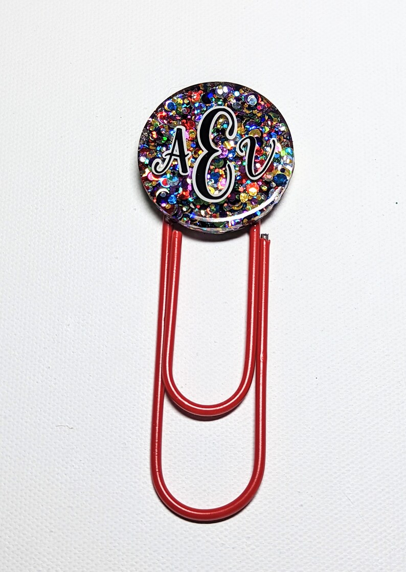 Personalized Paperclip Bookmarks for Kids Customized Bookmark Etsy