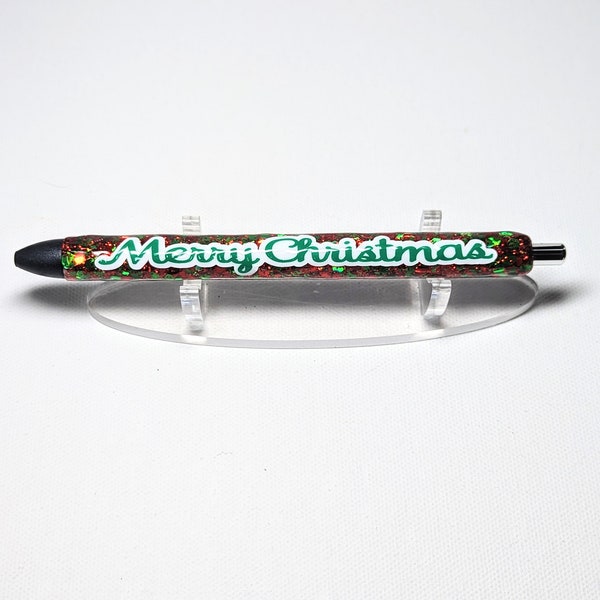 Christmas glitter pens, stocking stuffers for teachers, christmas gift for nurse. secret santa gift for coworkers, yankee swap gift