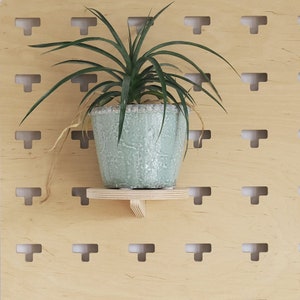 Blumenständer, Stecktafel, Wandregal, Organizer, Sperrholz, Regal, Zubehör für Stecktafeln