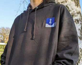 Embroidered Spacex Starship Hoodie, Spacex Hoodie, Rocket Hoodie, Embroidered Hoodie, Space Lover Hoodie, Graphic Hoodie, Space Hoodie