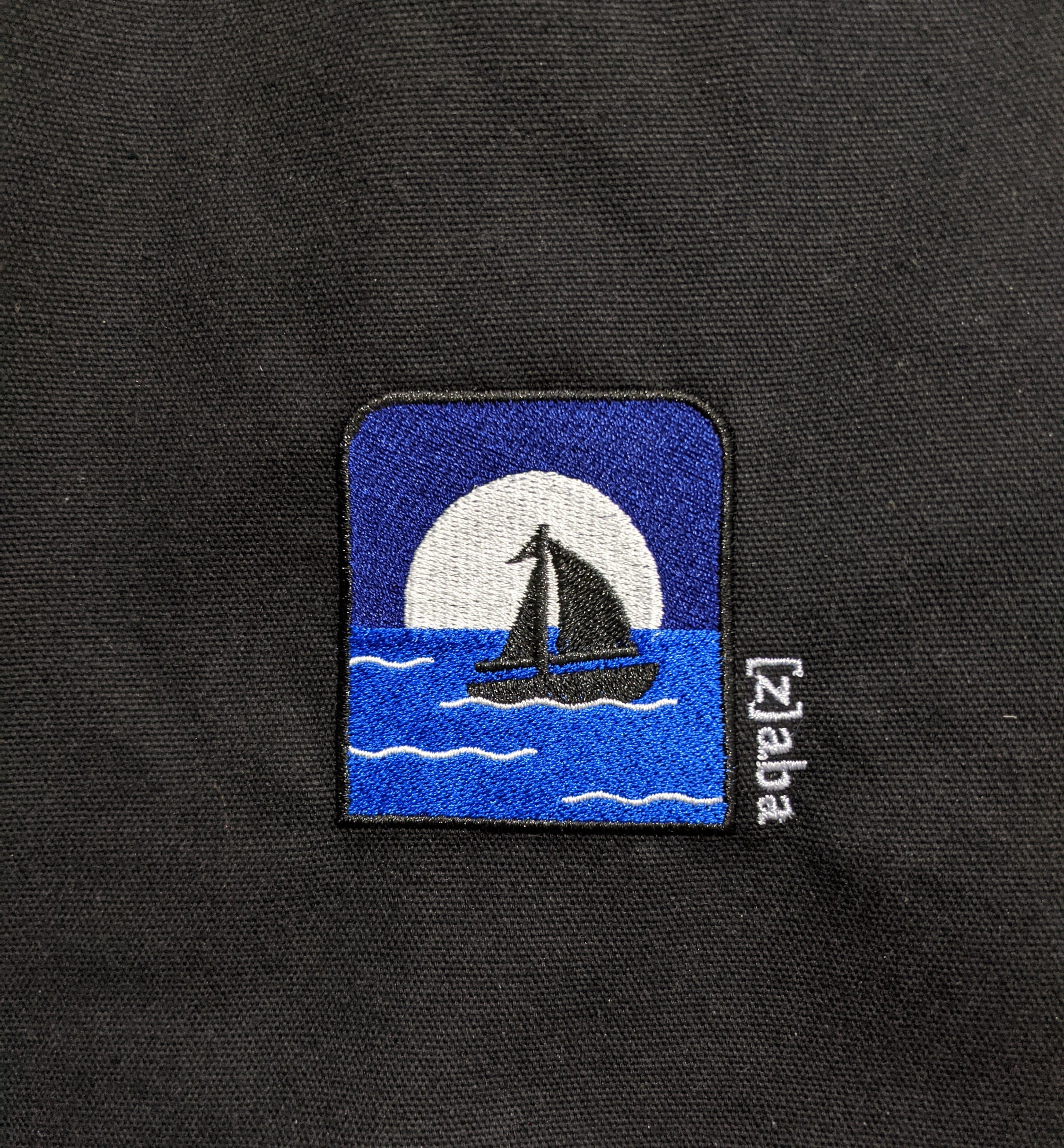 Embroidered Sail Boat Sweatshirt, Sailboat Sweatshirt