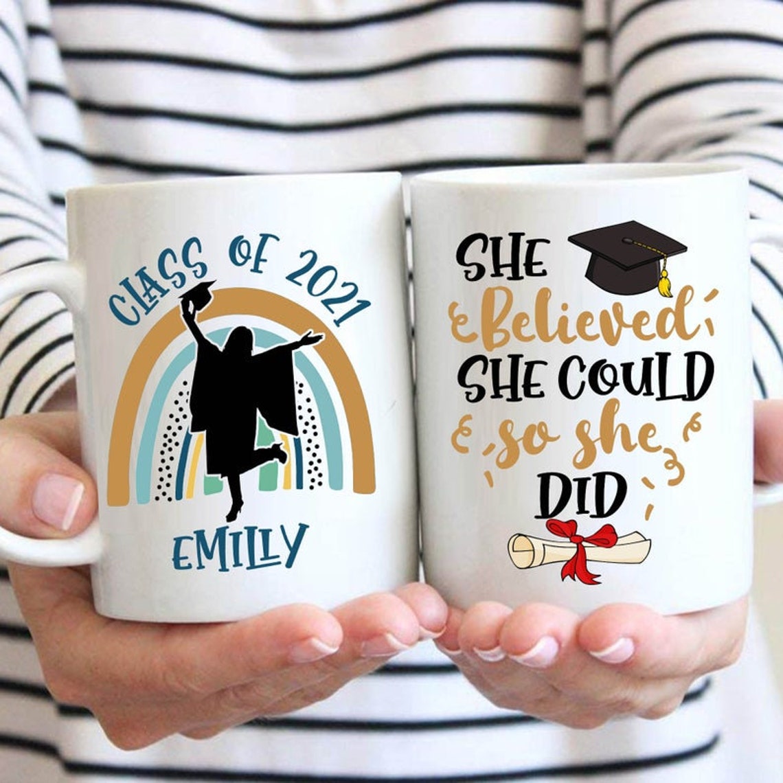 Personalized Graduation Gift Custom Mug Mug Personalised Etsy