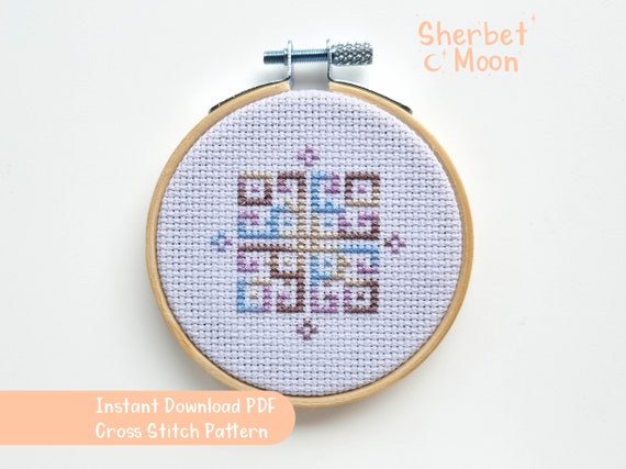 GOTOTOP Cercle au point de croix Kit de Cerceaux de Broderie Cercle en