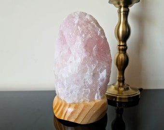 Rose Quartz Lamp | Crystal Lamp | Home Decor