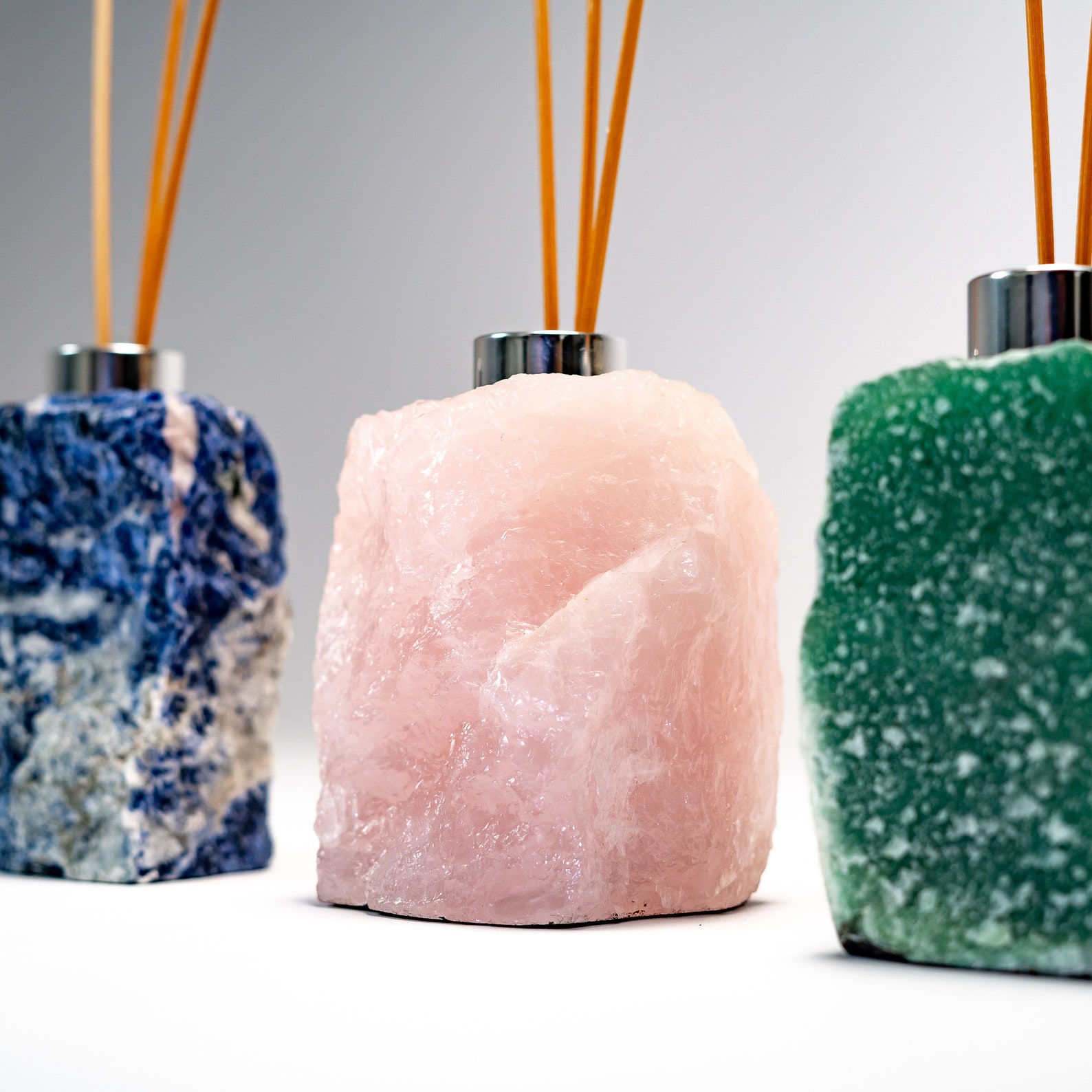 Rose Quartz Oil Diffuser Crystal Oil Diffuser Oil Diffuser Etsy