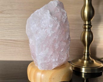 Rose Quartz Lamp | Crystal Lamp | Home Decor