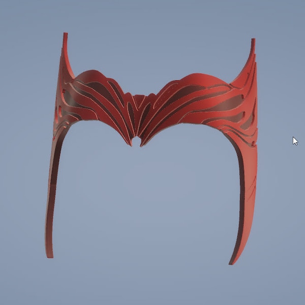 Scarlet Witch Crown Stl Etsy