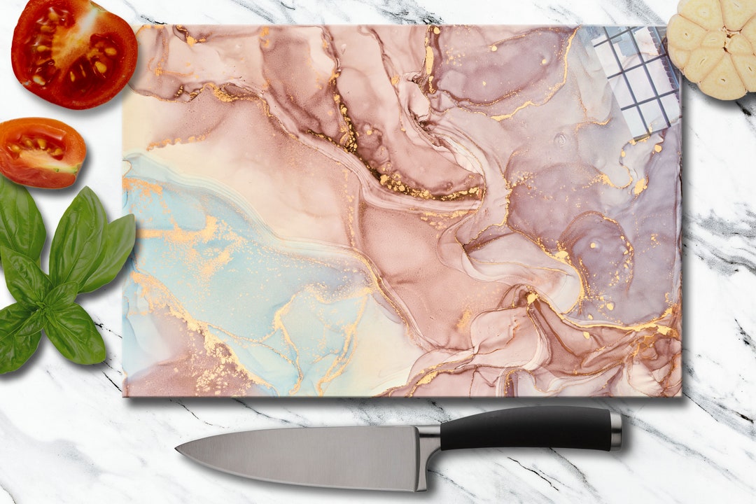 Glass Chopping Boardkitchen Decorpersonalized Glass Cutting Board