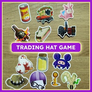 Trading Hat Game (TF2) Stickers ALL