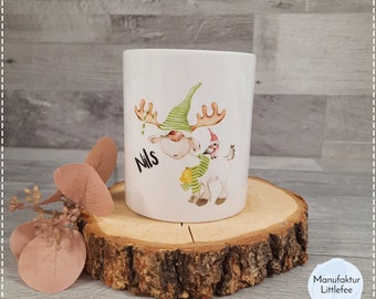 Tasse Weihnachten | Tasse personalisiert | Tasse mit Wunschname | Tasse Geschenk | Tasse mit Namen