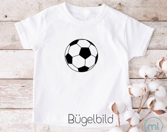 Bügelbild Fussball | Einschulung | Fußball | Aufbügler Schultüte | Bügelbild Geburtstag Fussball |