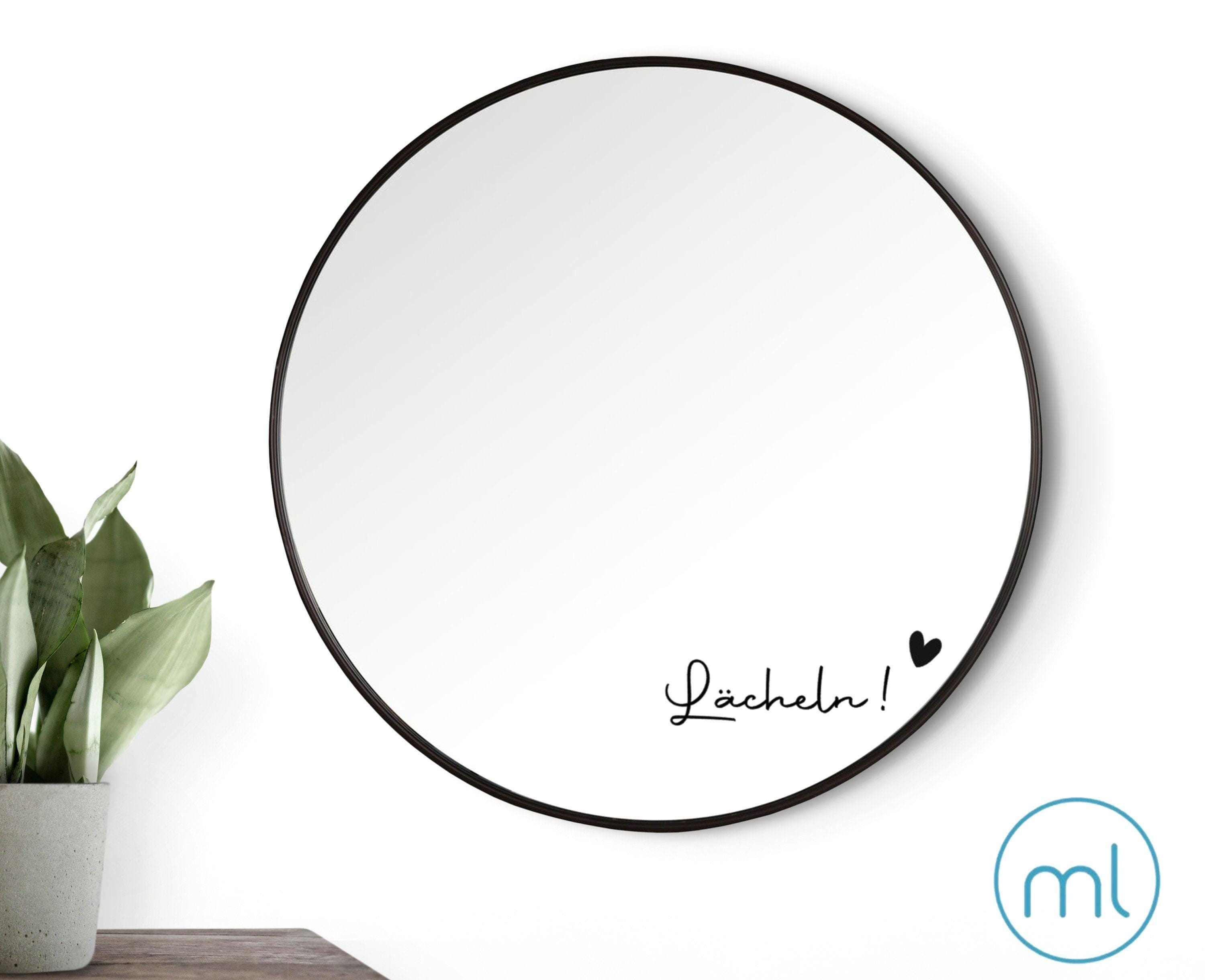 "Çok Güzelsin :)" Spiegel-Aufkleber - Weißer Vinyl Sticker Für Auto & Mehr