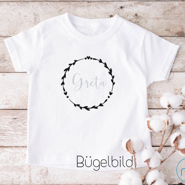 Bügelbild Geburtstag |  Bügelbild personalisiert| Wunschname |Geburtstagsshirt|