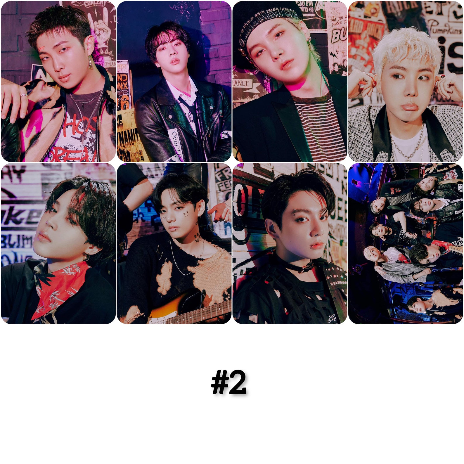 BTS Seasons Greetings 2022 Photocard Set 8/7 pcs Etsy