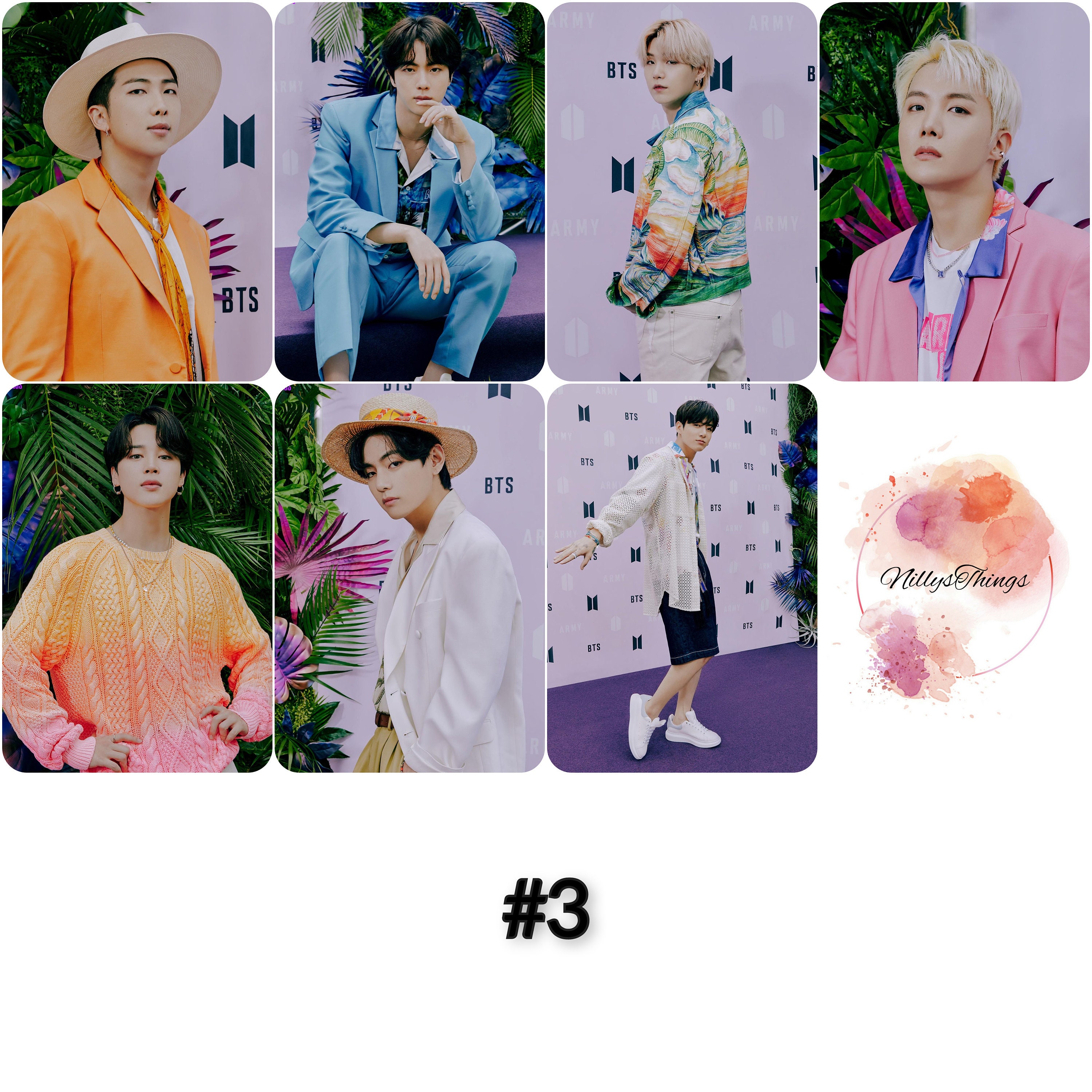 BTS Seasons Greetings 2022 Photocard Set 8/7 pcs Etsy