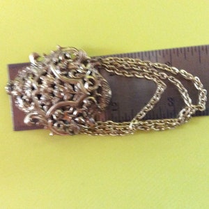 Victorian style Brooch with chains image 4