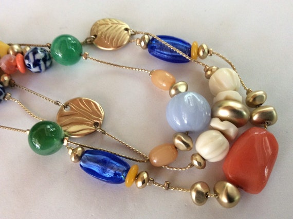 Chico’s Multi Stranded Necklace - image 2