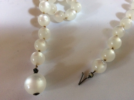 Vintage Opalescent Bead Set-Necklace,Bracelet and… - image 3