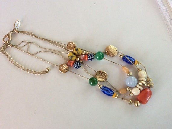 Chico’s Multi Stranded Necklace - image 3