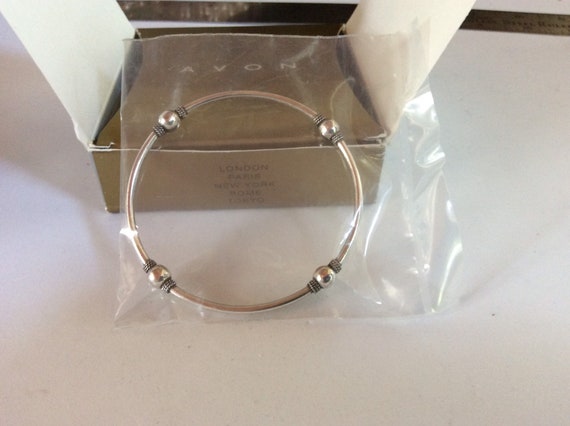 NIB-Avon Sterling Silver Bangle - image 1