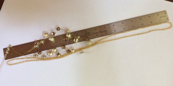 Artisan made Beaded Multi Stranded Necklace - image 5