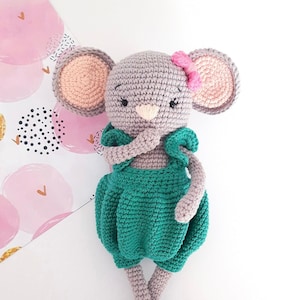 Amigurumi Crochet Mouse Pattern, Crochet Mouse Pattern, Amigurumi Mouse, Amigurumi Crochet Pattern PDF, Amigurumi Animals, Millie the Mouse