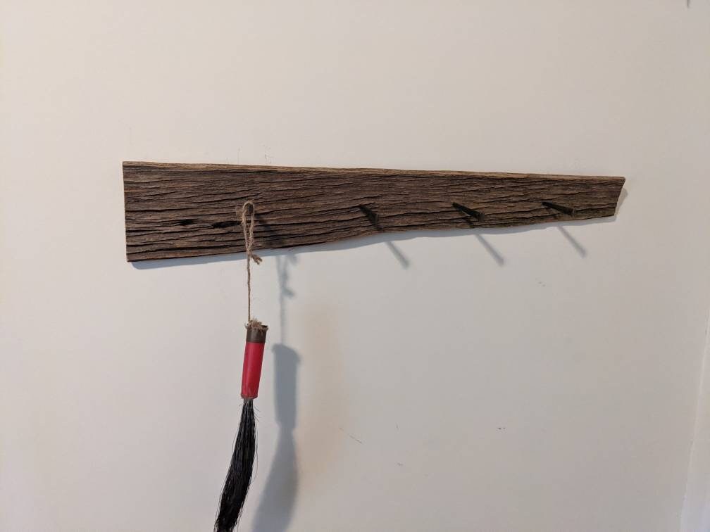 Turkey beard wall hanging display Etsy